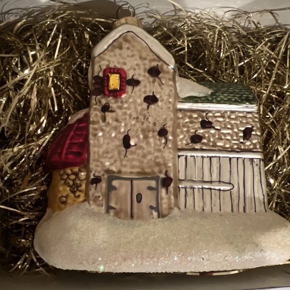 Department 56 Night Before Christmas Dickens Village Mill Glass Ornament 9808 - Picture 11 of 12